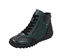 REMONTE Stivaletto stringato verde scuro / nero Donna - Scarpe - Stivaletti - Stivaletti stringati REMONTE 37