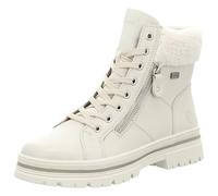 Remonte Stivali stringati da donna D2u74, Bianco 80, 39 EU