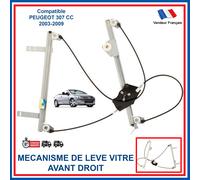 Remonte Vetro Ascensori Vetro Anteriore Destro Passeggero per Peugeot 307 CC =