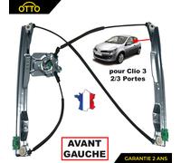 Remonte Vetro Elettrico Anteriore Sinistro Leva per Renault Clio III 3 Porta