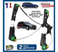 Remonte Vetro Leva Anteriore Destro Passeggero AVD BMW E87 Serie 1 = 7138466