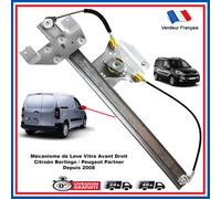 Alzacristallo Anteriore Destro per Citroen Berlingo B9 Peugeot 9222ER 9222GC