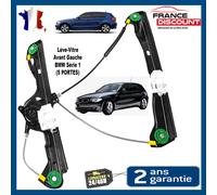 Remonte Vetro Leva Anteriore Sinistro Conduttore AVG BMW E87 Serie 1 = 7138465