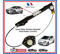 Remonte Vetro Leva Posteriore Sinistro Arg per Fiat Punto 52055489 51723328