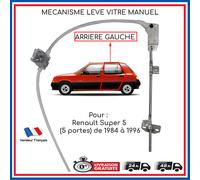 Remonte Vetro Posteriore Sinistro per Renault Super 5 Five 1.1 1.2 1.6d