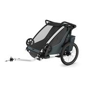 Thule Chariot Cross 2 Bike Trailer Argento Max 44 kg Ragazzo