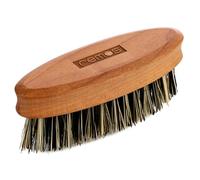 REMOS Spazzola da barba con fibra vegetale in legno di pero domestico