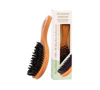 REMOS Spazzola per capelli con setole di cinghiale in legno pero - manico largo