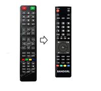 Remote Bandisrl Telecomando compatibile già programmato per Graetz GR32E3300SA, GR43E3300SA, GR50E5300SA, GR55E6000