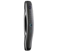 Remote Camera Electronic Smart Door Lock Password Electronic Fingerprint Locks Key IC Card Unlock(Q8-Gray(6068-R))