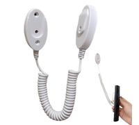 Remote Control Anti Lost - banda di sicurezza a scomparsa senza perforazione | Corda flessibile per la protezione e l'ordine delle perdite | Fissaggio degli strumenti OHNE - Pratico per Hotel Office H
