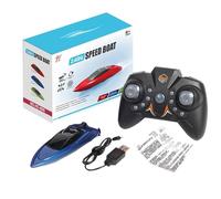 Remote Control Boat, Speed , 4.53 Inches Electric Speedboat | Remoote Contrrol Pool Lake Bathtub Racing Boaat | Versatile High-Speedd Booaat for Adults and Kids, Birthday, Thanksgiving, Easter