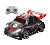 Remote Control Drift Car, Cartoon Rechargeable Modes, 4.72 Inch Mini RC Vehicle with Strong Motor, Racing Toy with Easy Setup, Household Supply Accessory for Bedroom Living Room Backyard Garden Park
