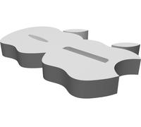 Remote Control Holder for Apple TV Wall Mount Media Room Storage