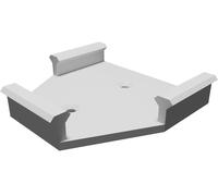 Remote Control Holder for RGB LED Strip Wall Mount with Easy Access Design