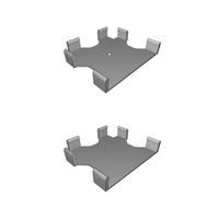 Remote Control Holder for RGB LED Universal Wall Mount 51.7mm Compatible Design