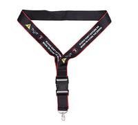 Remote Control Lanyard, 64cm Neck Strap FPV Remote Controller Soft Fabric ABS Build for Hands Free Operation (Nero Rosso)