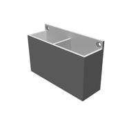 Remote Control Organizer for Projector & Sky Q Mini - Wall Mount Dual Storage