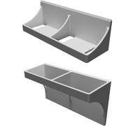 Remote Control Organizer for Wall - Universal TV Remote Holder with Slide Design