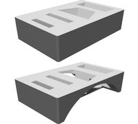 Remote Control Organizer Stand for Multiple Devices - Modern Design Storage