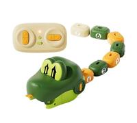 Remote Control Snake - Magnetic Self Eating RC Car, Sound Light Toy