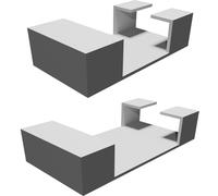 Remote Control Wall Mount for Philips TV & Fire Stick - Adhesive Holder