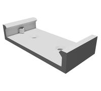 Remote Control Wall Mount for RGB LED Strips with Anti-Gravity Design