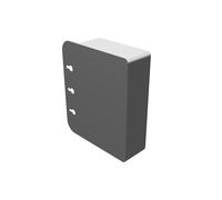 Remote Control Wall Mount - Universal TV Dual Remote Organizer Storage