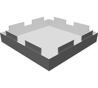 Remote Holder for IKEA Tradfri Compatible with Gira 55mm Switch Plates No Screw