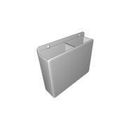 Remote Holder for Universal TV Control - Dual Slot Wall Mount Bedside Organizer