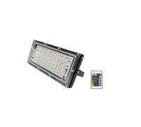 Remote LED FloodLight Reflector Light Lamp Impermeabile IP65 Outdoor Flood Light Garden LED RGB Spot 50W Spina Europea