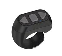 Remote Scrolling Ring - Thumb Remote Phone Selfie Shutter Clicker | Wireless Page Turner Clicker Video Ŕemote Control, Video Scrolling Button Ring For Cell Phone