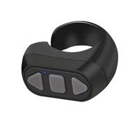Remote Scrolling Ring - Wireless Phone Page Turner | Selfie Shutter Clicker, Video Control Button, Thumb Wearable Remote For Scrolling Recording Reading Streaming Content