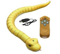 Remote Snake Toy - RC Prank Snake, Electronic Slithering Reptile | Creative Robot Figure, Realistic Controlled Serpent for Boys Girls Adults, Fun Trick Indoor Play, Outdoor Entertainment, Parties