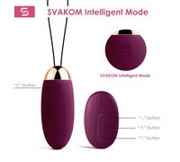 Remote Vibrating Bullet SVAKOM Elva App Control 5 Modes Waterproof