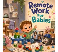 Remote Work For Babies: A funny rhyme with calls, mute taps, snacks, screens, and pajama pants