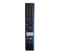 REMOtech Telecomando di ricambio RC45190 / RC45190BT per Telefunken TV (tra cui 43UA9000, D40F550X2CW, D50U550Y2CW) - IR, senza funzione vocale, accesso rapido a Netflix/YouTube/Prime Video/Google