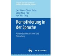 Remotivierung in der Sprache (Copertina rigida)