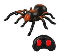 Remoto Control Spider Toy - Crawler RC realistico con occhi luminosi | Creature robot di Halloween inquietanti per case infestate, reazioni scherzi, decorazioni spettrali, trucchi per le feste, giochi