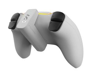 Remotto5 - Caricatore USB per Controller PS5 Wireless - Batteria Portatile per DualSense Gioca Durante la Ricarica - Lunga Durata +12 Ore di autonomia - Accessori PS5