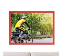 Removable A4 Postcard Frame - Magnet Picture Frames For Fridge, Ŕemovable Á4 Ṕostcard F́rame, Car Magnetic Photo F́́rames, Bedroom Wall Photos Decors, Strong Ḿagnetic Ṕhoto Fŕames For Travel Wedding P