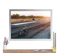 Removable A4 Postcard Frame - Magnet Picture Frames For Fridge, Ŕemovable Á4 Ṕostcard F́rame, Car Magnetic Photo F́́rames, Bedroom Wall Photos Decors, Strong Ḿagnetic Ṕhoto Fŕames For Travel Wedding P