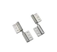 Removable Boat Shaped Perforated Hinge with Thickened Load-Bearing Insertion Type 1Pcs(304 Left-2)