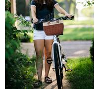 Removable Pets Dog Seat Bicycle Front Basket Frame per Bikes Outdoor Picnic