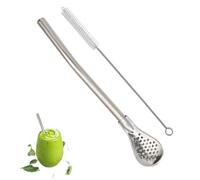 Removable Straw Spoon - Strainer Stirrer Filtered Spoon Straw Acciaio inossidabile, Queste Cannucce A Cucchiaio Non Sono Cannucce | Drinking Straws Spoon For Coffee Soup