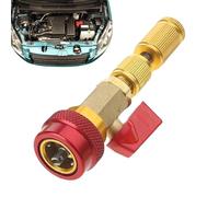 Removal Tool, Hvac Installer Kit, 4.49x1.26 Inches Size, Compact Ensures Long Term Use Valve Core Quick Remover Gadget, Repair Tool for Auto Conditioning, System and Maintenance