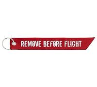 REMOVE BEFORE FLIGHT® Tirazip Portachiavi