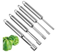 Remover core di Obs-Cupcake Tener-Fruit | Viticci in acciaio inossidabile per frutta e cupcakes | Robusto strumento da cucina portatile | Frutta sana Nestrian per la famiglia di ciliegie di biancospin