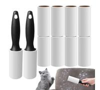 Remover per capelli per cani, rulli appiccicosi per capelli da compagnia | Remover per capelli per animali domestici per il lavanderia - 60 fogli ciascuno, accertamento di pulizia appiccicoso per catc