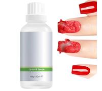 Remover polacco in gel, detergente per unghie acrilico, bottiglia da 60 ml, formula di dissolve rapida, cura delicata, soluzione di manicure per immergersi, consumo di salone professionale, kit di ped